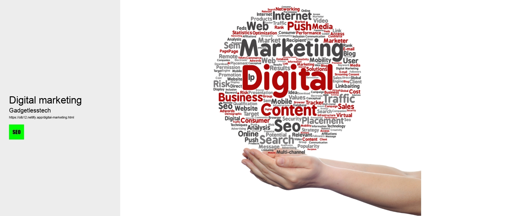 digital marketing