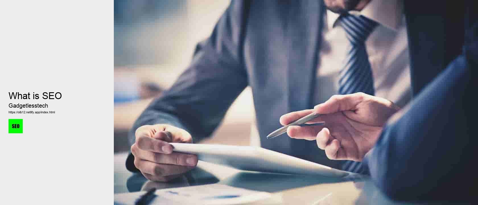 What is SEO